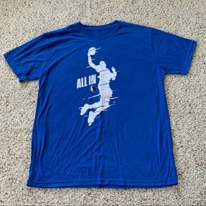 DALLAS MAVERICKS NBA MENS XL “ALL IN” T-SHIRT